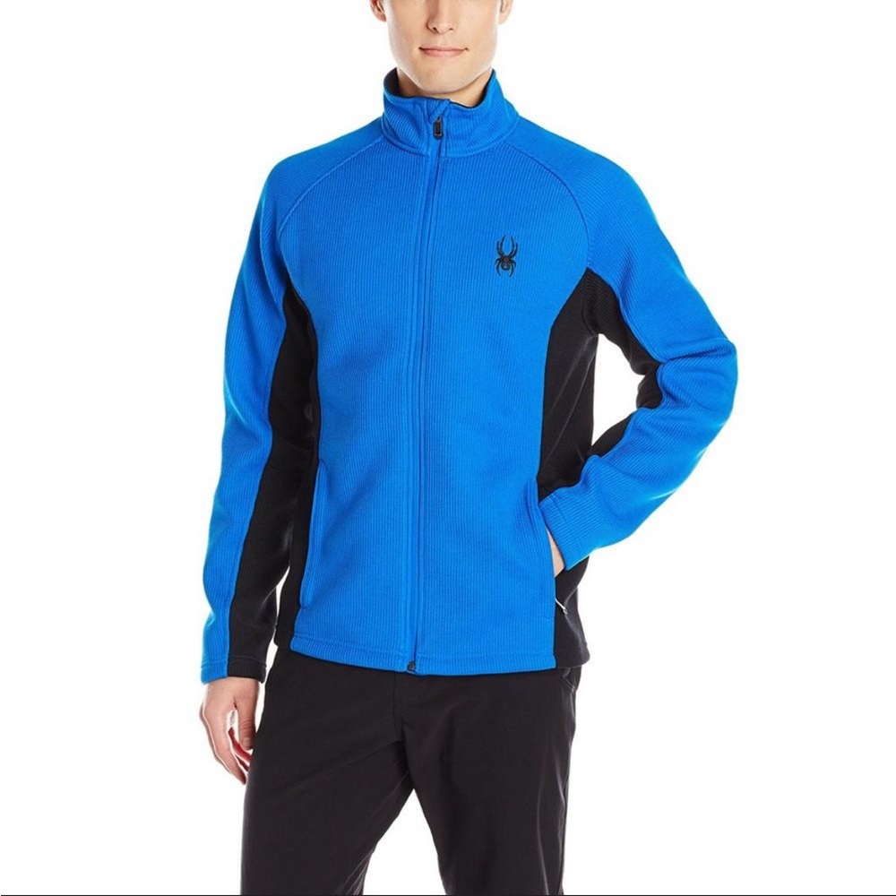 Spyder Constant Full zip Mid Weight Core‎ Sweater Layer golf travel hike